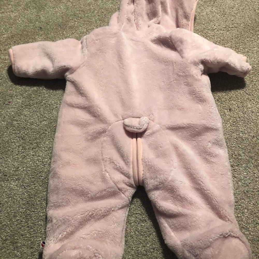 Absorba one piece body snow suit pink - 3 months